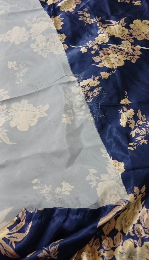 Parlak Çiçek desenli Kumaş - Görsel 5