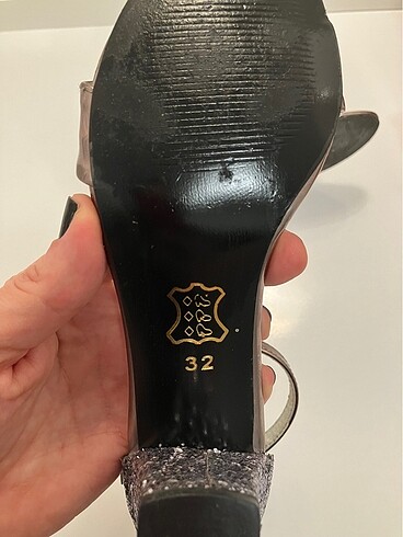 Topuklu Kız Çocuk Ayakkabısı - Görsel 7