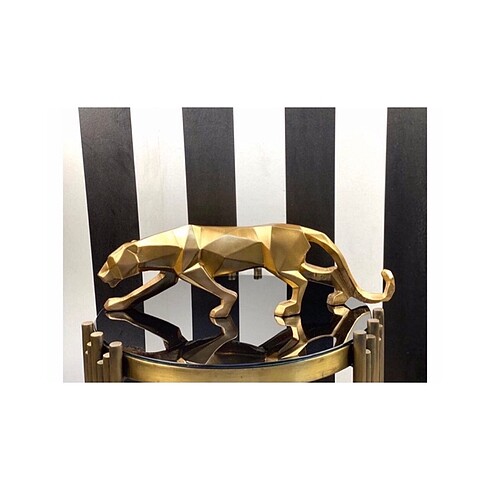 Beymen Home KÜBİK LEOPAR BİBLO GOLD