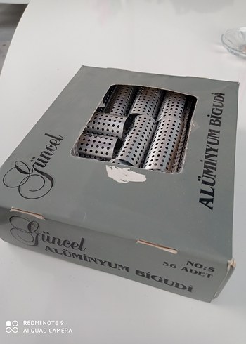 Gri Delikli bigudi - Görsel 3