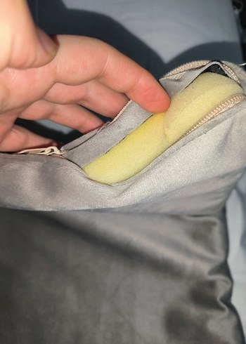 Gri Modern Desen Yastık - Görsel 5