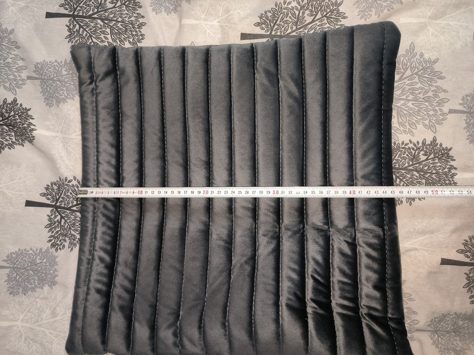 antrasit Düz Desen Yatak Örtüsü - Görsel 3