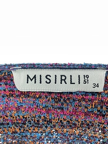 34 Beden çeşitli Renk Triko Mısırlı Bluz %70 İndirimli.