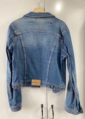 LC Waikiki Düğmeli Mavi Denim Kadın Ceket