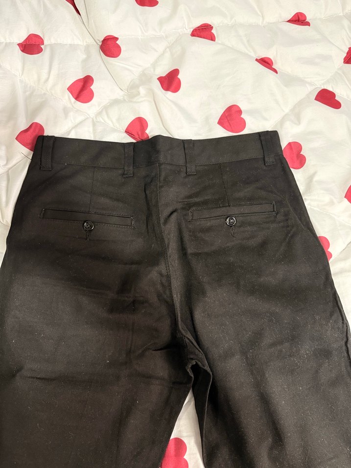 Kadın Kalın kumaş pantolon - Görsel 2