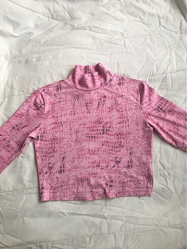 Bershka pembe bluz