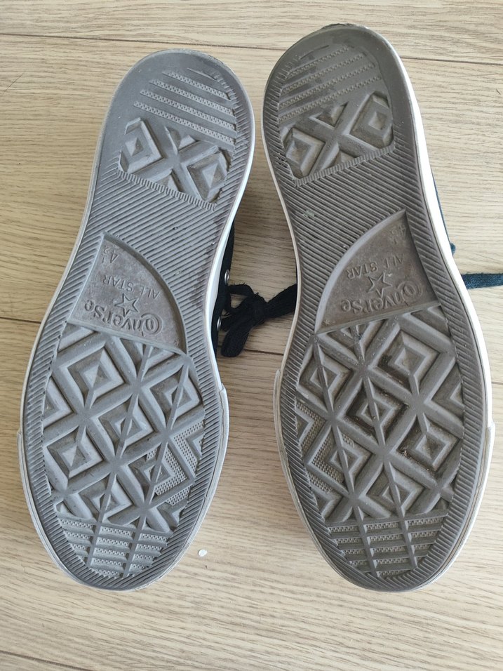 Converse Kadın siyah Beyaz Sneakers - Görsel 5