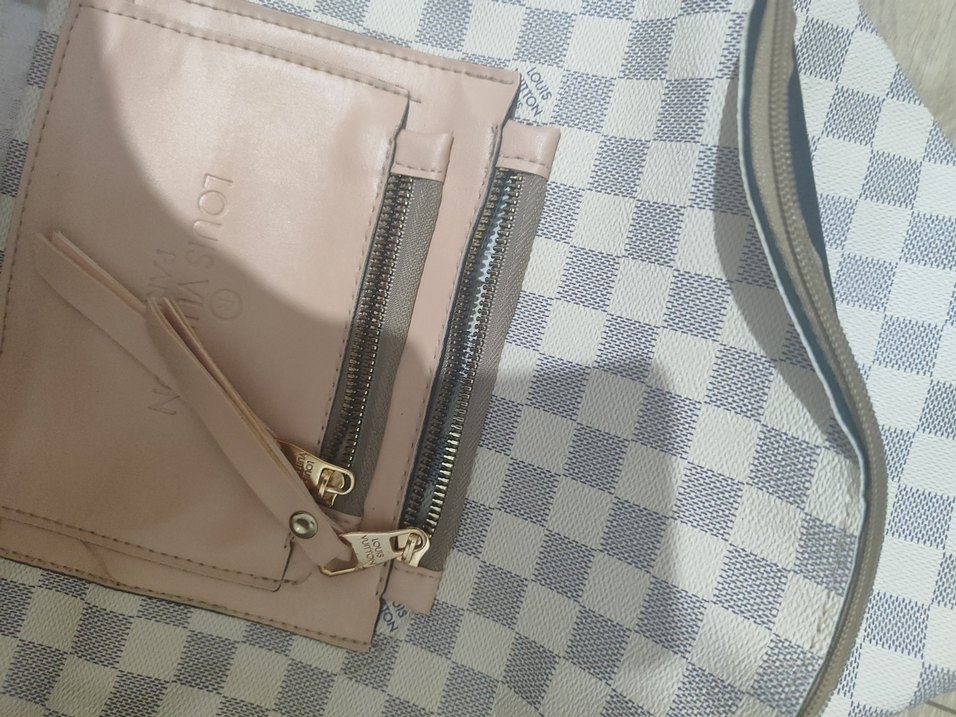 Pembe Fermuarlı Kadın Çantası - Görsel 2