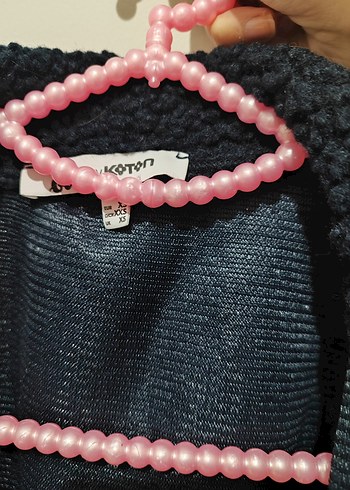 lacivert Düğmeli Kadın Midi Ceket - Görsel 2