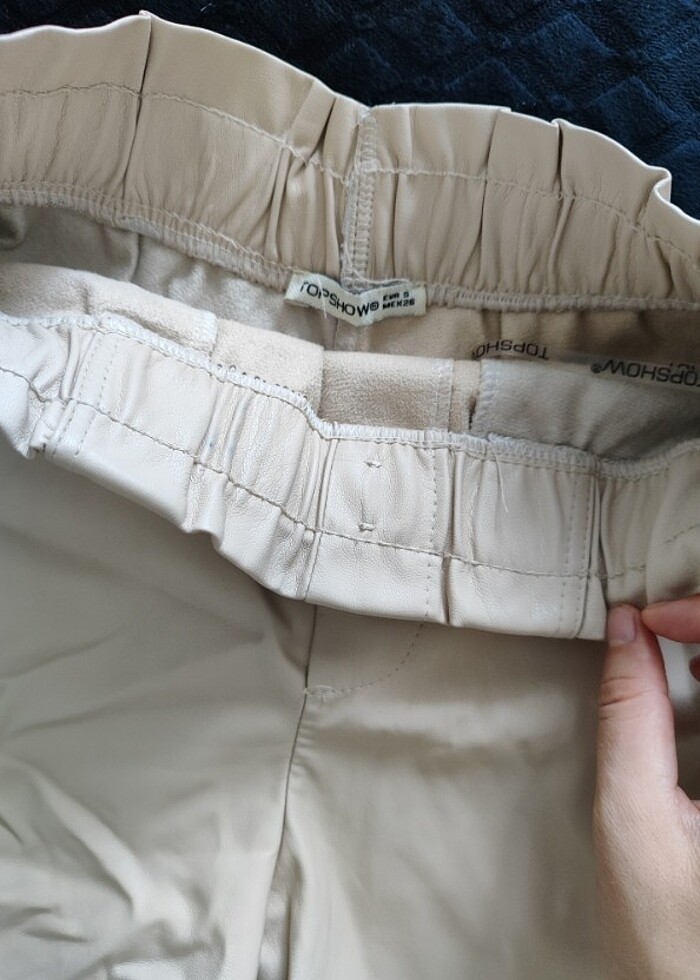 Deri şort - Görsel 3