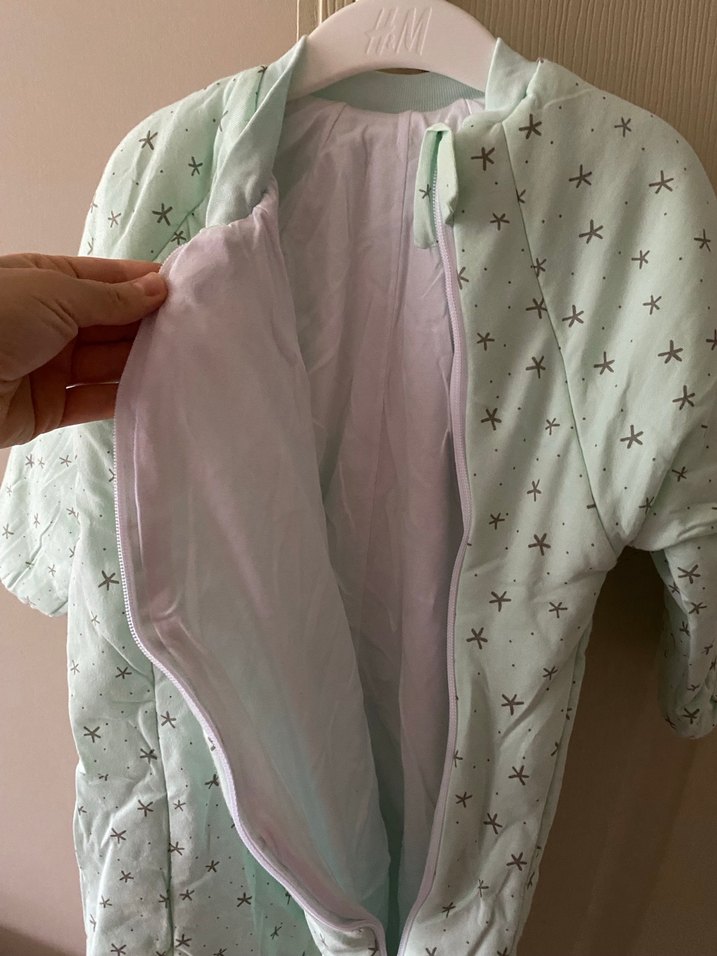 Bebek Fermuarlı Beyaz Tulum - Görsel 3