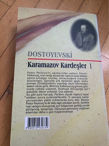  Dostoyevski karamazov kardeşler