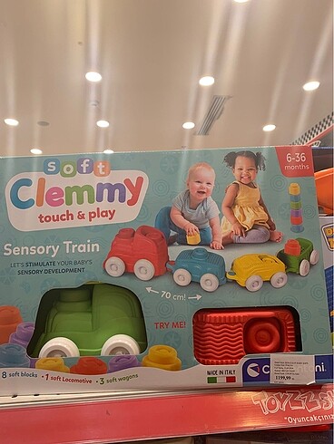 Beden Renk Soft clemmy yumuşak tren seti