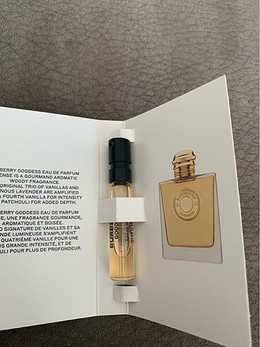 Burberry Burberry goddess sample