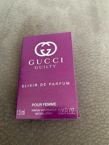 Gucci guilty sample
