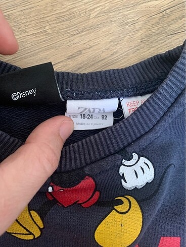 Zara Mickey sweat zara