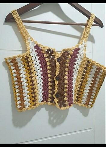 Zara benzeri crop bluz 