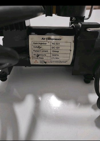 araç şişirme pompası - Görsel 2