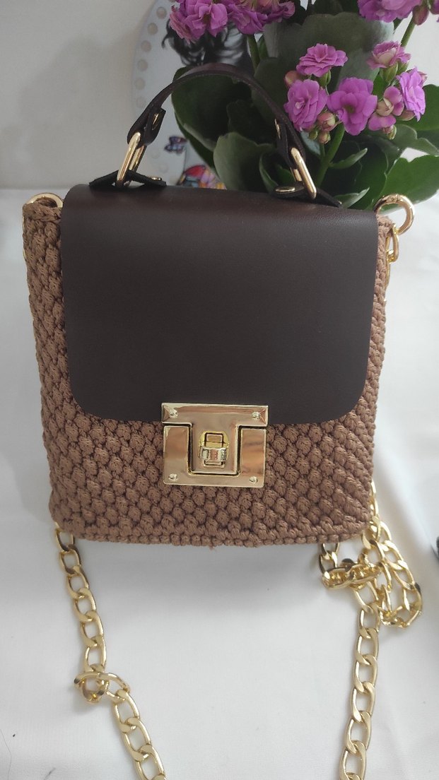 Örgü Kadın Çanta - Görsel 2