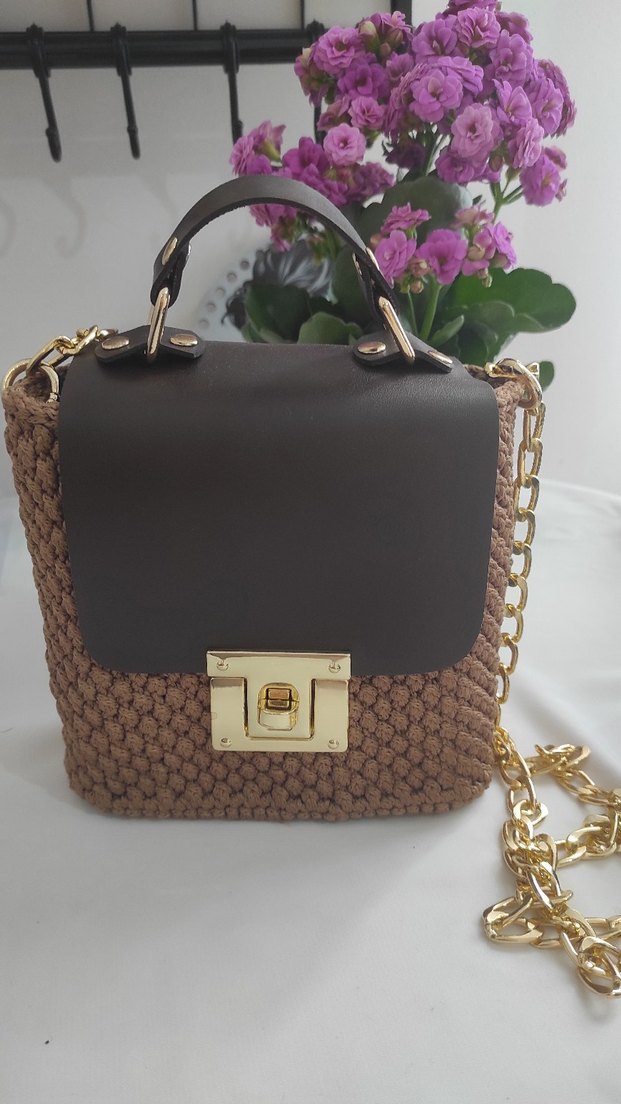 Örgü Kadın Çanta - Görsel 3