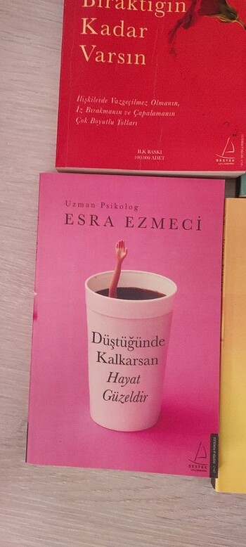 Beden Renk Esra ezmeci kitaplari 4 adet