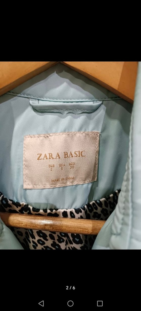 Mavi Zara Kadın Trençkot - Görsel 2