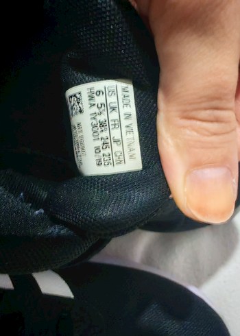 Siyah Beyaz Elastik Bağcıklı Kadın Spor Ayakkabı - Görsel 4