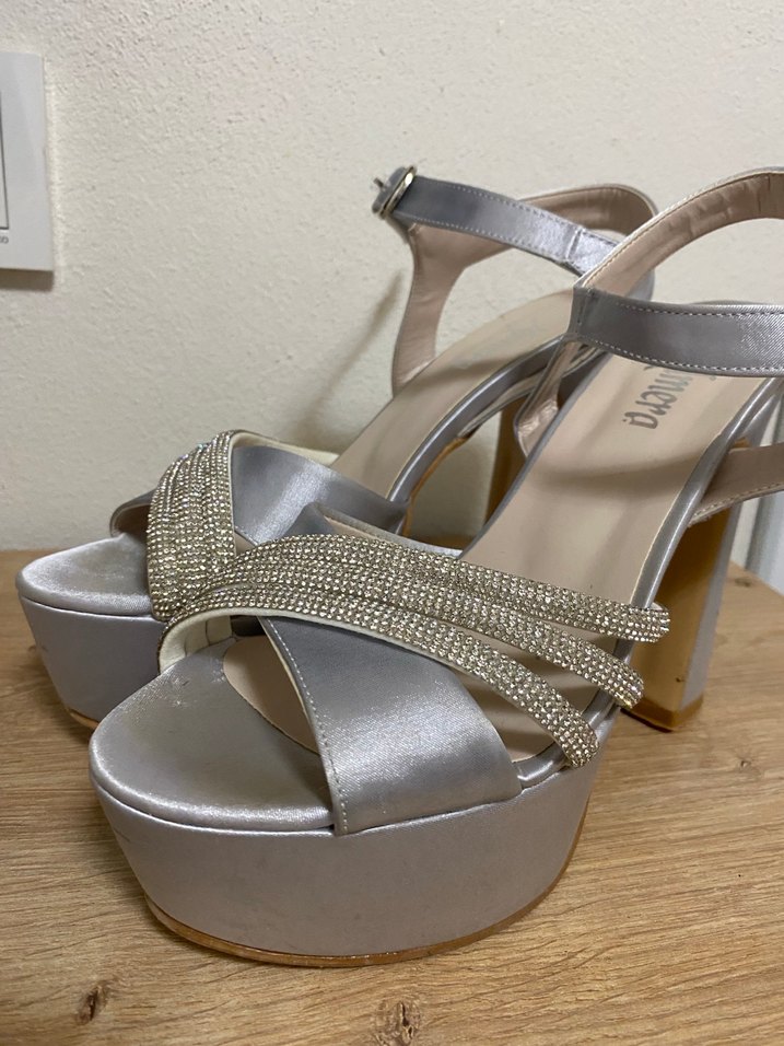 Platform topuklu ayakkabı - Görsel 2