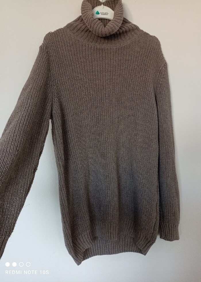 Kadın kazak tunik  - Görsel 3