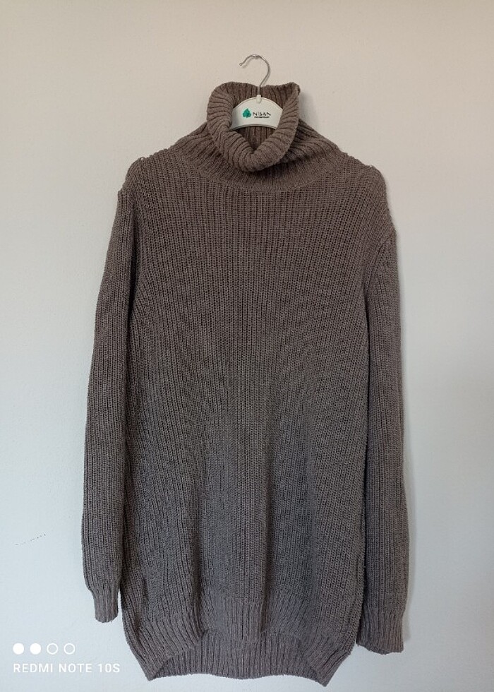 Kadın kazak tunik  - Görsel 5