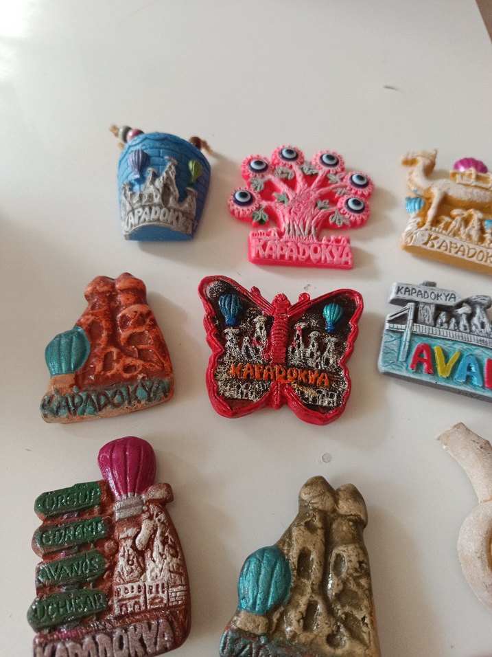 Renkli Kapadokya Temalı Magnetler - Görsel 3