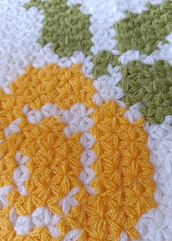 Motifli El Örgüsü Banyo Süngeri lif - Görsel 3