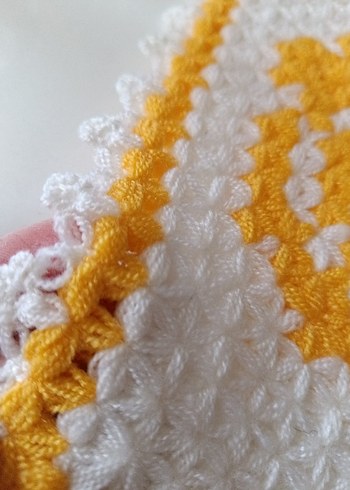 Motifli El Örgüsü Banyo Süngeri lif - Görsel 4