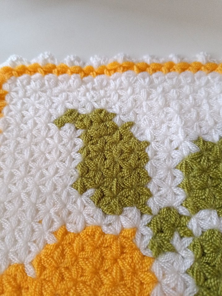 Motifli El Örgüsü Banyo Süngeri lif - Görsel 2