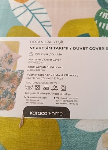 Karaca nevresim takımı 
