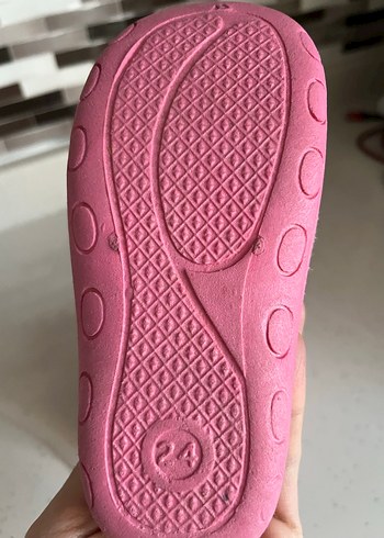 Kız Çocuk Pembe Sıcak Ev patiği - Görsel 3