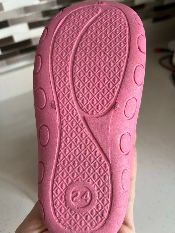 Kız Çocuk Pembe Sıcak Ev patiği - Görsel 3