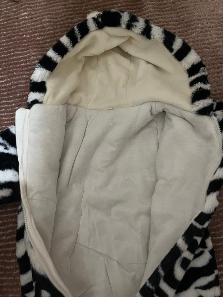 Zebra Desenli Bebek Tulum - Görsel 3