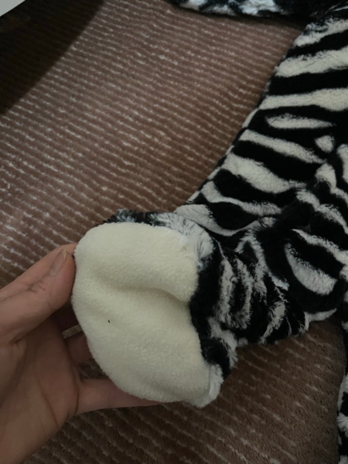 Zebra Desenli Bebek Tulum - Görsel 4