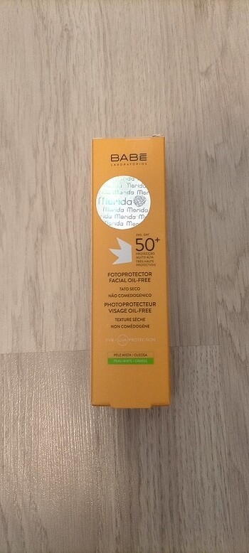 Babe Facial Yüz için Yağsız Güneş Kremi Spf 50+ 50 ML 