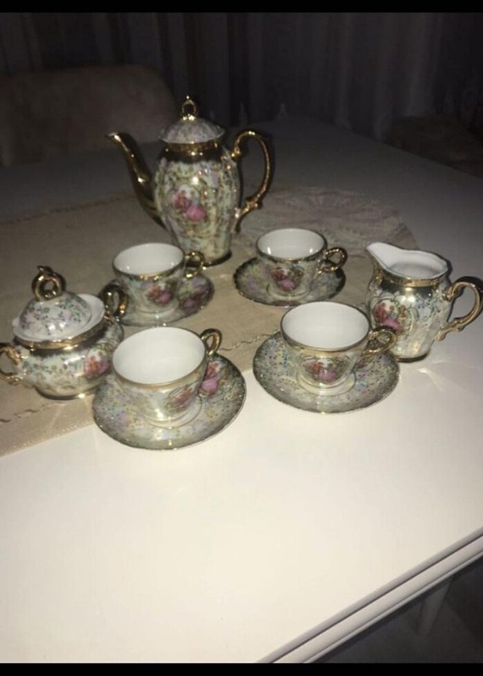 ANTİKA FİNCAN TAKIMI  - Görsel 2