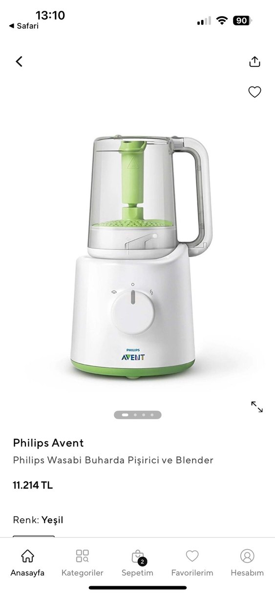 PHİLİPS AVENT BUHARLİ PİSİRİCİ - Görsel 2