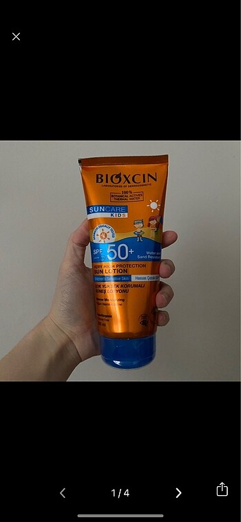 Bioxcin Sun Care Çocuk Güneş Kremi