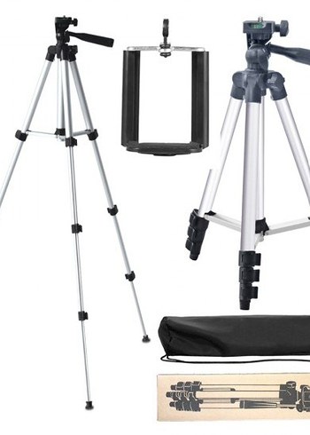 102 cm Tripod ve Telefon Tutucu Seti - Görsel 3