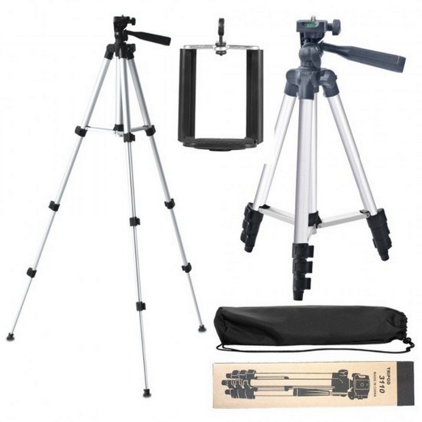 102 cm Tripod ve Telefon Tutucu Seti - Görsel 3