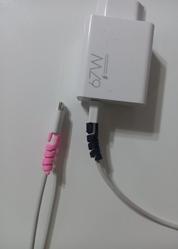 Telefon Şarj Kablosu Koruyucu 4 adet - Görsel 2