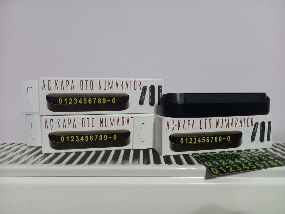 Araç önü Numaratör - Görsel 2