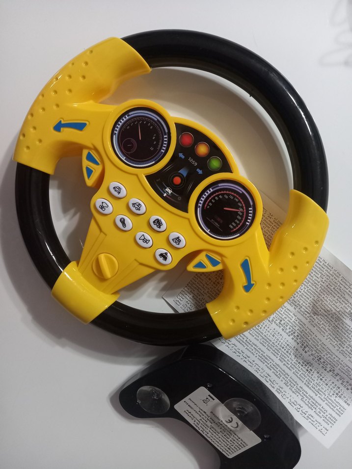 Renkli Müzikli Direksiyon Oyuncağı - Görsel 2