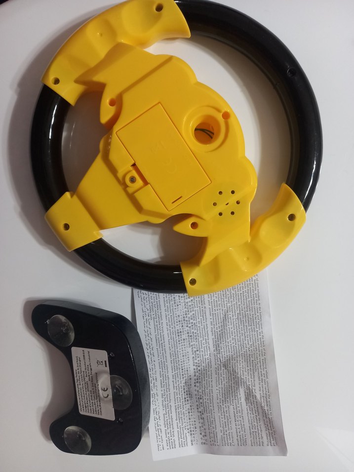 Renkli Müzikli Direksiyon Oyuncağı - Görsel 3