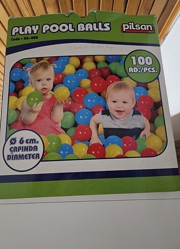 Pilsan 100lü oyun topu